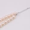 10mm Light Pink Shell Pearl Round Beads Necklace Pearl Neckwear Jewelry,AAA Neckchain,5cm Extension Chain,Girls Women's Party Gifts