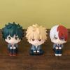 Bandai Моя геройская академия Аниме Фигурка Мидория Изуку Фигурка Действия Бакуго Кацуки/Тодороки Шо Фигурка ПВХ Коллекционная Игрушка