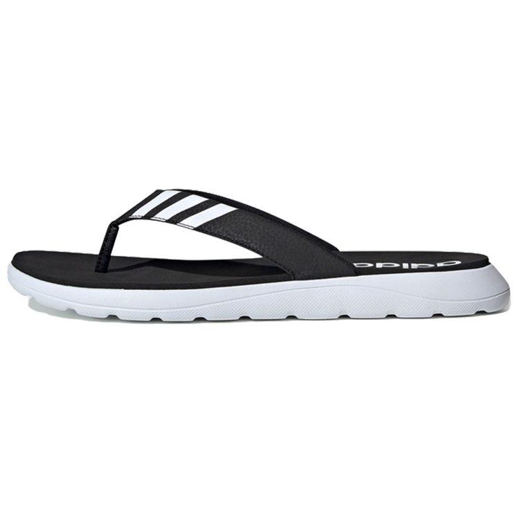adidas Комфортная сандалия 'Черно-белая' EG2069