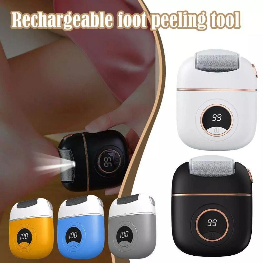 USB перезаряжаемый электрический шлифовальный станок для ног цифровой дисплей автоматический скребок для ног пилка для ног