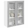 Hanging Cabinet Grey Sonoma 80 x 31 x 100 cm Particleboard