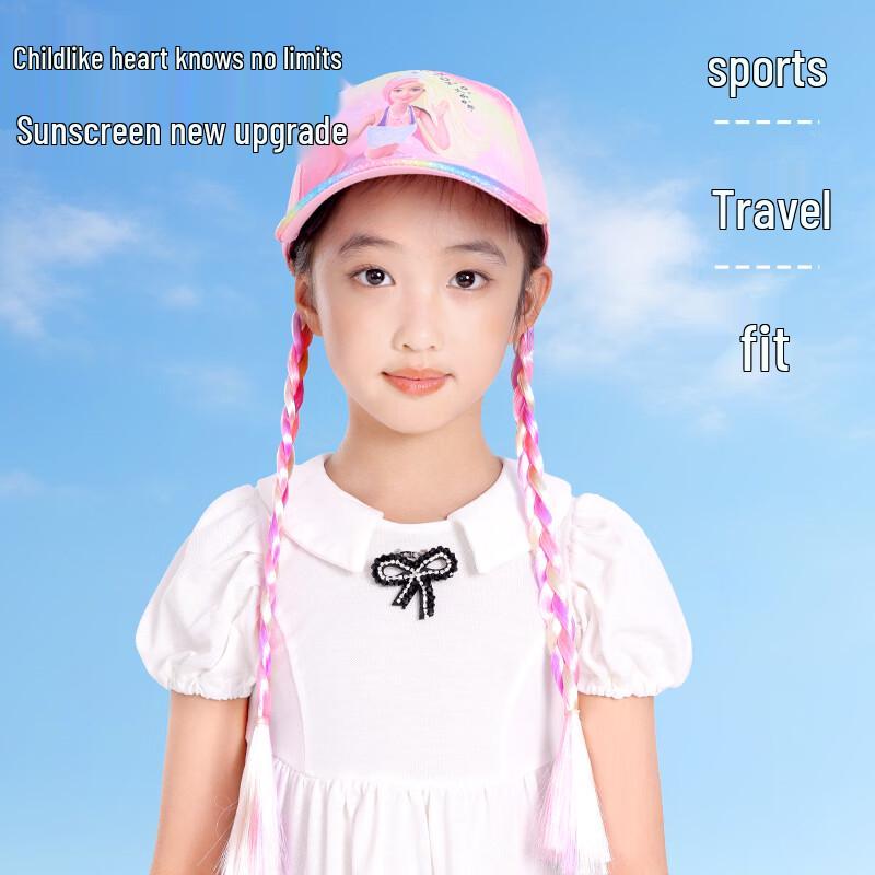 Barbie Girls' Sun Protection Baseball Cap