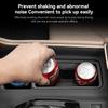 For Toyota Grand Highlander 2024-2025 Central Control Water Cup Holder Silicone Black Car Seat Water Drinks Holder Storage Box