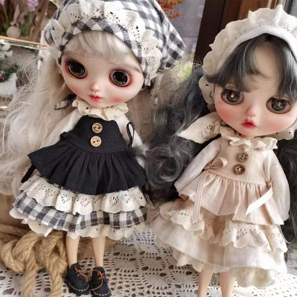 OB24 OB22 Кукольная одежда для 1/6 Blythes Одежда Платье DIY Кукольный костюм Одевание Куклы Для Девочки Подарок Цвета Толстовки Куклы Аксессуары