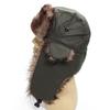 Warm Fur Trapper Ski Hat Winter Cap Winter Hats Russian Ushanka
