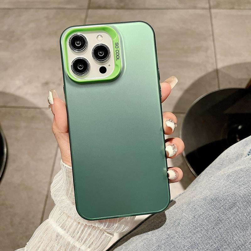 For Samsung S25 S24 S23 Plus S24 Ultra A06 A05s A13 A14 A15 Vivo Y02 Y15 Y16 Y17 Y28 Y27 Colorful Sliver Double Sided Hard Back Soft Edge Phone Case