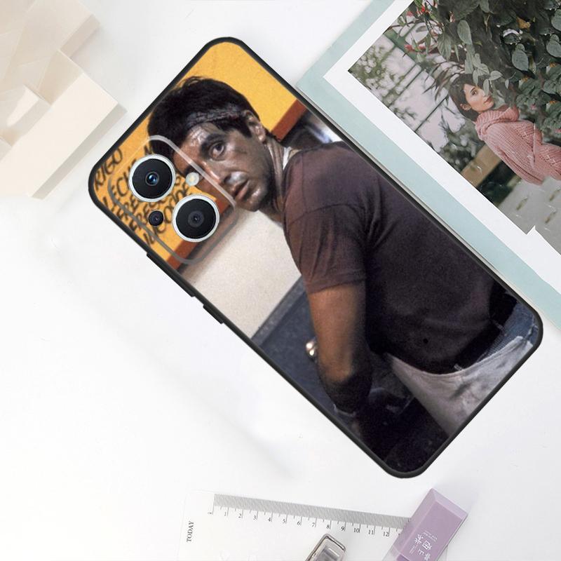 Кейс с Аль Пачино из «Лица со шрамом» для OPPO Reno 11F 4Z 5Z 8T 10 Pro 4 6 7 8 5 Lite Чехол для OPPO Find X6 Pro X2 X3 X5 Lite