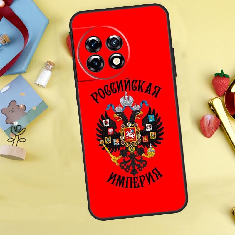 Russian Empire Coat of Arms Case For OnePlus 10 Pro 8 9 11 Ace 8T 9R 10R 10T OnePlus Nord CE 2 3 Lite 2T N10 N20 Cover