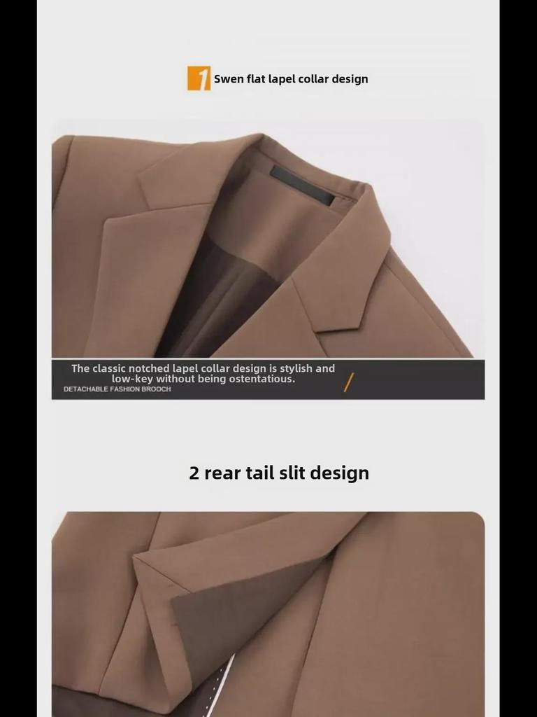 Мужской приталенный пиджак в корейском стиле для жениха