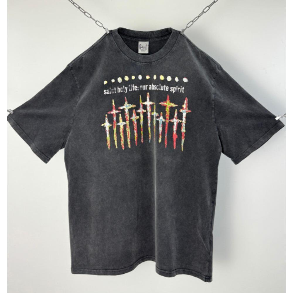 ZYLLO Мода Графический Принт Уличная Одежда Оверсайз HighStreet Винтажная Футболка Топы Y2k Ретро Футболка