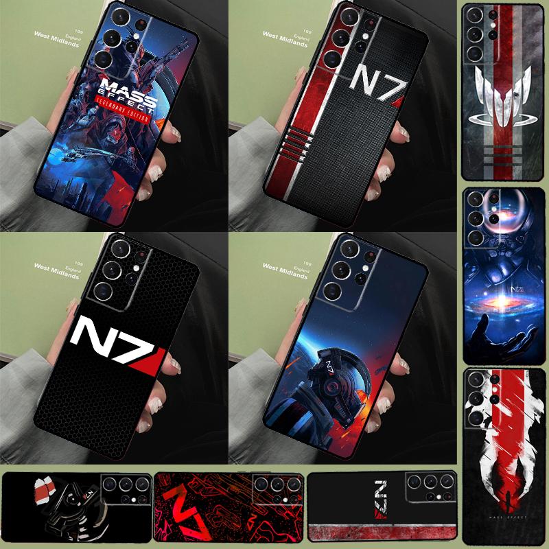 Чехол для телефона N7 Mass Effect для Samsung Galaxy S25 Ultra S9 S10 S20 FE S21 S22 S23 Plus S24 Ultra Полное покрытие