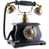 Decor Antique Victorian Old Classic Telephone Vintage Look Made In Brass Antique Wooden Base (Non Working) Telephone Decor Gift Item