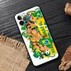 Флаг Бразилии Бразильский Футбол Чехол Для iphone 14 Чехол Для iPhone 15 11 12 13 Mini 14 Pro Max XS 7 8 15 Plus SE Чехол Мягкая Крышка