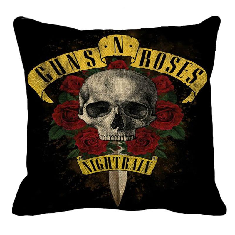 Наволочка для домашнего декора, американская легенда, декор для рок-группы, наволочка для спальни, дивана, поясничная наволочка