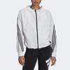 adidas Спортивная одежда Future Icons Женская тканая ветровка Белый Черный HE4177
