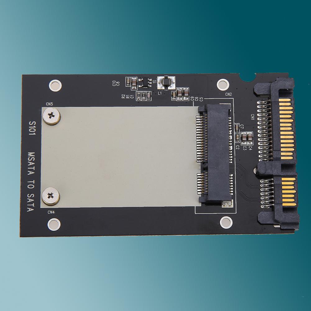 Переходник-адаптер с mSATA SSD на 2.5" SATA Карта-переходник для компьютера