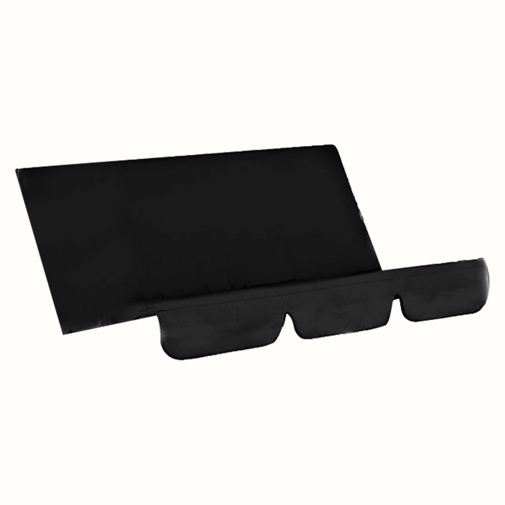 Чехол для кресла-качалки Водонепроницаемый Складной Подушка Патио Сад Двор Улица Замена Сиденья (черный)