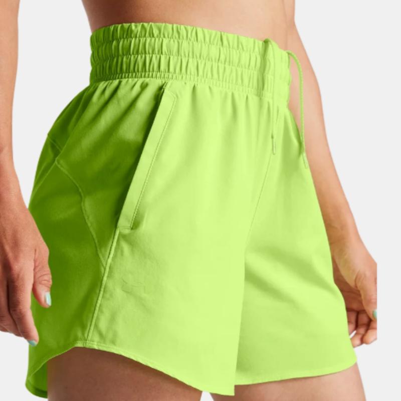 Under Armour Шорты Flex Solid Color Three Quarter Casual Shorts Women Shorts Light-Grass-Green 1376933-304