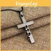 Note Anime Death Necklace With Cross Pendant On Leather Cord For Fans And Gift