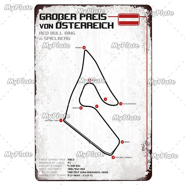 Винтажный гоночный трек, металлический плакат, жестяная табличка для соревнований, железная пластина, бар, клуб, человек, пещера, домашний декор, плакат для фанатов, на заказ