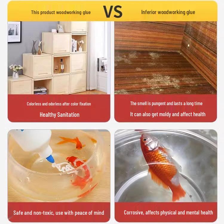 Прочный белый латексный клей для дерева для мебели и деревообработки