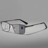 Pochromic Multifocal Reading Glasses for Men Vintage Business Style Square Frame Presbyopia Trnedy UV400 Far Sight Eyeglasses