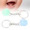 20pcs Baby Teeth Box Keychain Tooth Case Organizer Portable Milk Teeth Holder for Kids