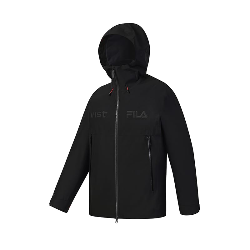 Fila Мужская ветровка Explorer, водонепроницаемая и ветрозащитная, для сохранения тепла, A11M617729FBK