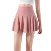Qooth Летняя Юбка для Бега, Спортивная, Мини, Теннисная, для Йоги, Эластичная Талия, Юбка с Рюшами, Мягкая, Женская, QT2628