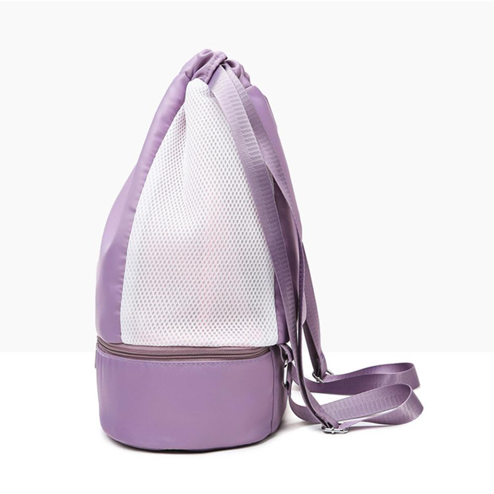 Женская сумка и рюкзак Новый спортивный рюкзак с разделением на сухую и влажную ткань Большой вместительный рюкзак из ткани Оксфорд Портативный спортивный рюкзак для путешествий на открытом воздухе