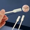Double-headed Nasal Hair Razor Manual Cleaning of Nostrils and Nasal Hair Ear Canal Cleaning Ear Scoop Portable Nasal Hair Trimmer