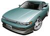 Fujimi Model Inch Up Series Nissan Silvia 1/24 No.159 K's (S13) ID-159