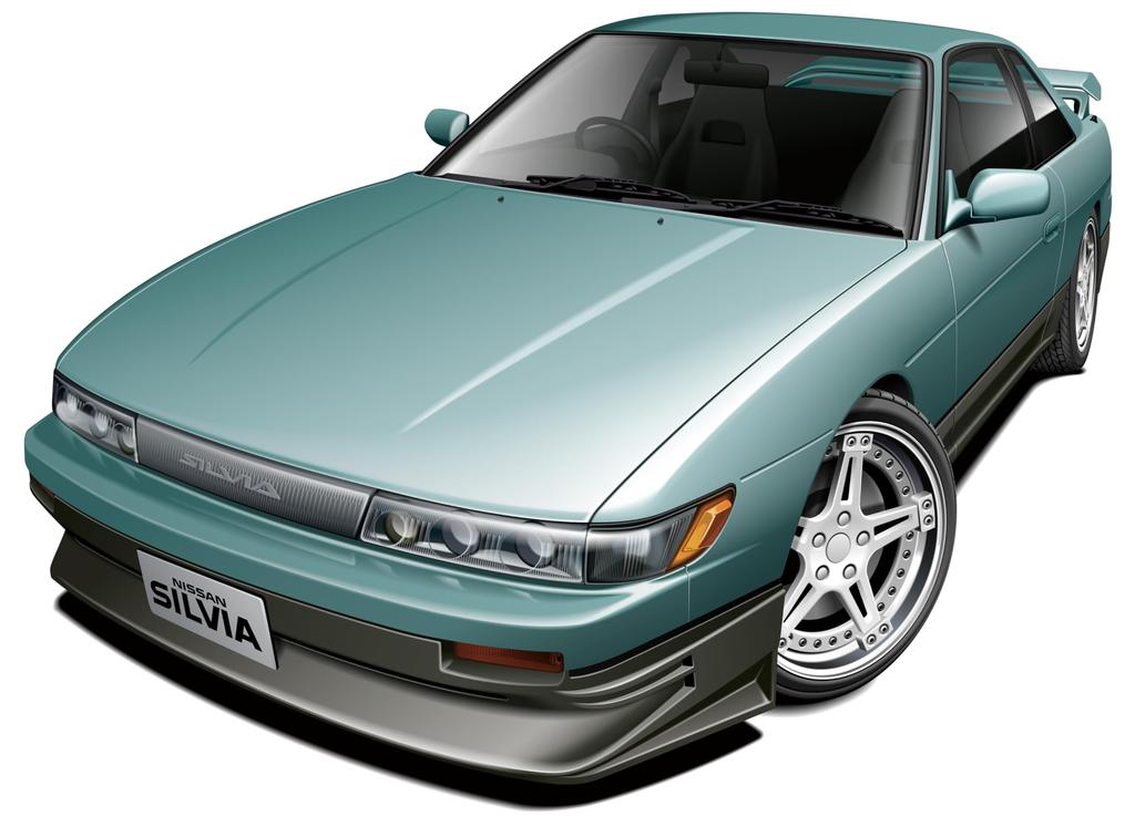 Fujimi Model Inch Up Series Nissan Silvia 1/24 No.159 K's (S13) ID-159