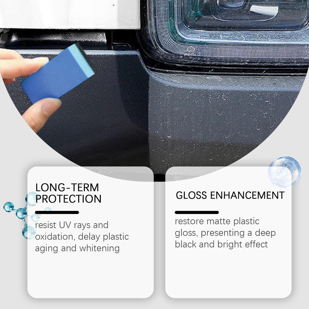 Пластиковое покрытие-спрей для автомобиля, Полировка приборной панели салона, Уход, Защита от пыли и Керамическое покрытие-спрей 30 мл