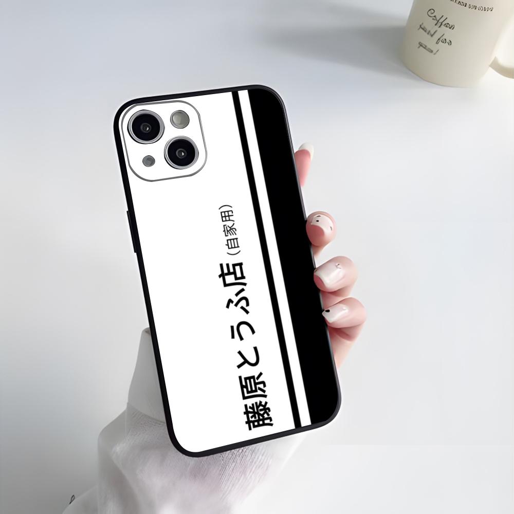 Чехол для телефона I-Initial D AE86 для iPhone 17 Pro Max 15 Pro 16 14 Plus 12 13 Mini 11 Pro, противоударный, мягкий чехол