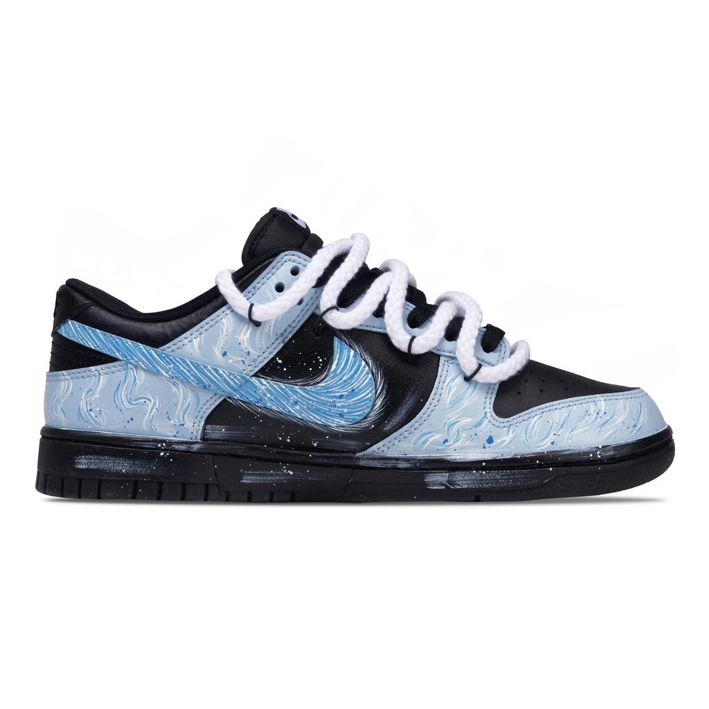 Nike Dunk Cold Mountain Чернила Устойчивые к истиранию Устойчивые к истиранию Низкие Кроссовки для скейтбординга Мужские Синий Черный IO7606-010(Команда73-)
