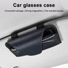 Car Glasses Storage For Universal Auto Sun Visor Sunglasses Storage Holders Card Ticket Storage Clip Holders Cases Accessories
