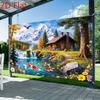2D plane 1 piece of beautiful natural landscape suitable for weddings parties and photography studios
