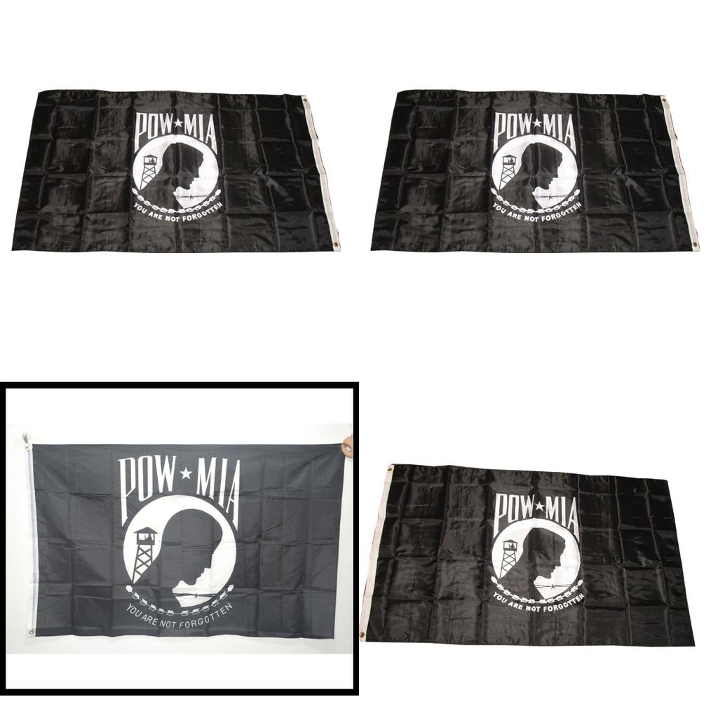 Флаг Pow Mia Полиэстеровый Баннер Для Дня Ветеранов, Мемориальных И Патриотических Празднований