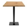 70 X 70 Cm High Table - Milan Model, Armor Oak