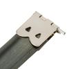 10x Shrapnel Purse Making Supplies Metal Frame , 8.5x1.4 cm