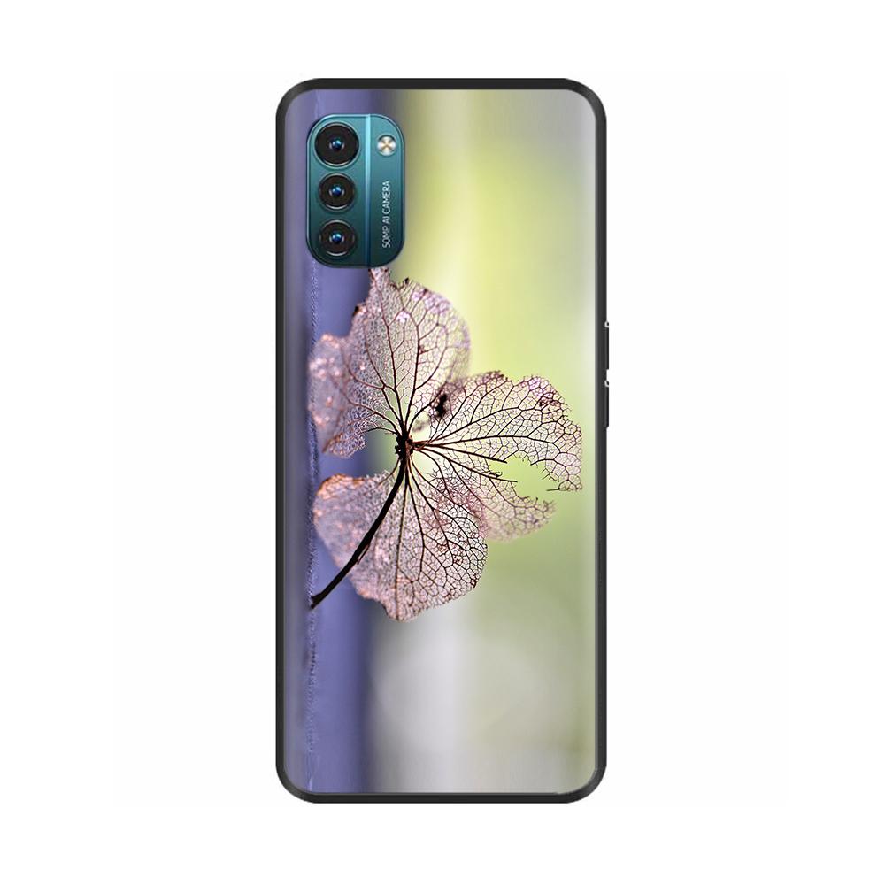 For Nokia G60 5G Case Painted Black TPU Silicone Soft Phone Cover for Nokia G60 Back Cases Bumper Shockproof Shell Cover Carcasa