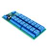 16 Channel DC 12V PLC Controller Serial Port Switch RS485 Relay Module Control Switch Board for PLC PTZ Camera Motor LED