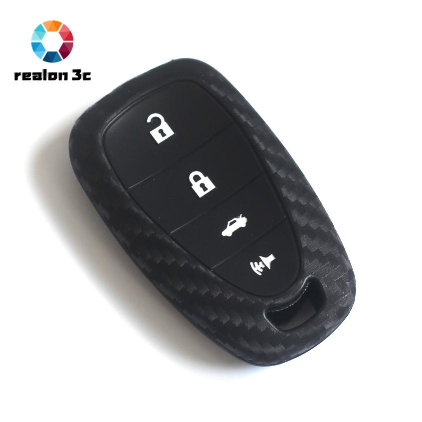Чехол для автомобильного ключа для Chevrolet Cruze Spark Sonic Camaro Volt Bolt Trax Malibu Captiva Lacetti Aveo 2/3/4/5 кнопок