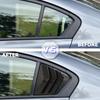 1 пара оконных жалюзи для Honda Civic 9th 2011-2015, передние треугольные жалюзи на окна, шторки, накладки, наклейки, вентиляционные отверстия