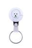 Bichon Frise, Bichon Tenerife, Bichon a Poil Frise - Keychain with a Dog Portrait, Pendant with the Brand's Own Art-Dog Graphics