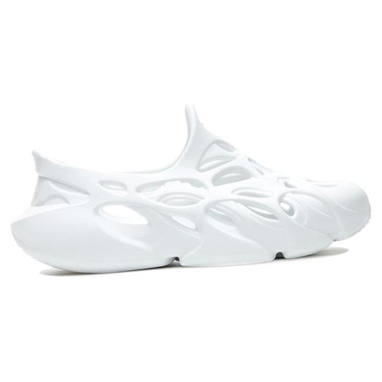 Li Ning BADFIVE Шлепанцы для быстрого восстановления Мужские Белые ABTR003-1