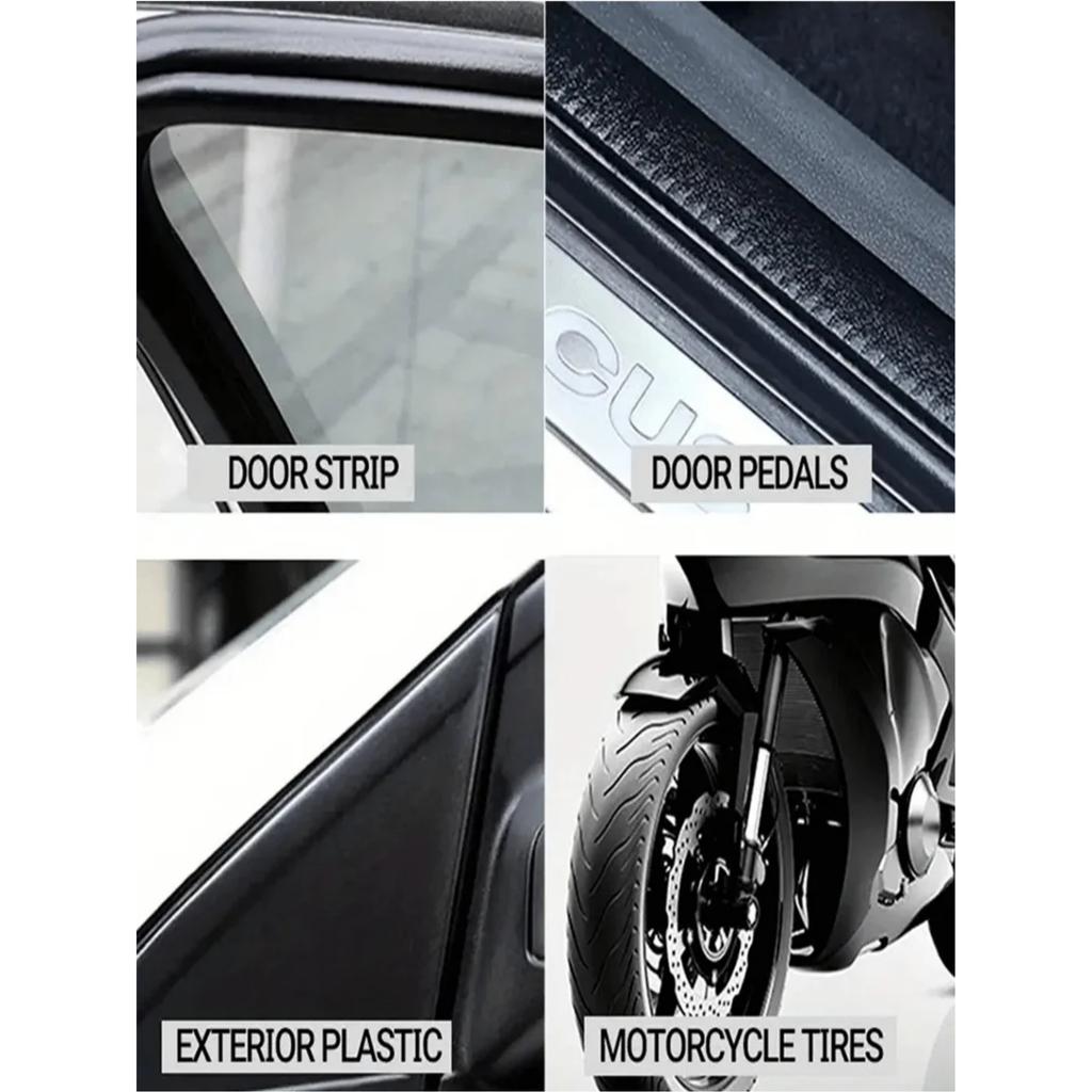 Кристально чистое покрытие воск для ремонта пластика автомобиля - ремонт пластика, резины, сверкающая отделка салона и экстерьера