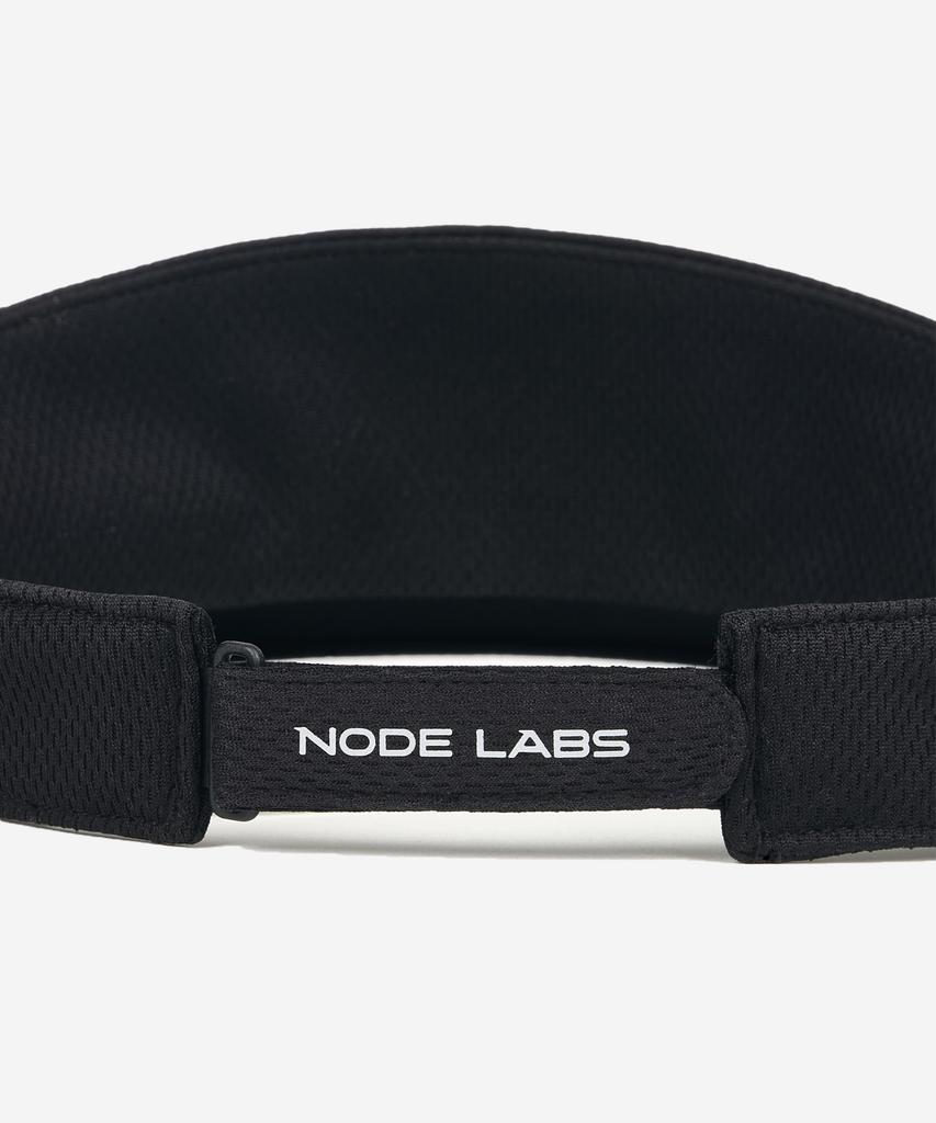 NODE LABS Разработка:11 Козырек от солнца с вырезами для очков_Черный