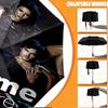 Custom Name Personalized horror theme Print Umbrella, Auto Open Close, 8‑Rib Sturdy Frame, Commute Camping Hiking Use, Birthday Gift